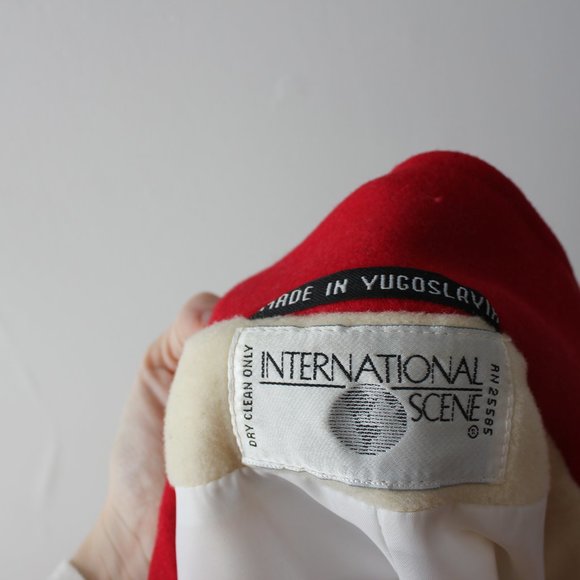 Vintage International Scene Funky Wool Coat - Picture 14 of 15